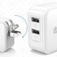 2x iClever BoostCube Dual USB Chargers (White). Add two to cart and use code BESTDISC.